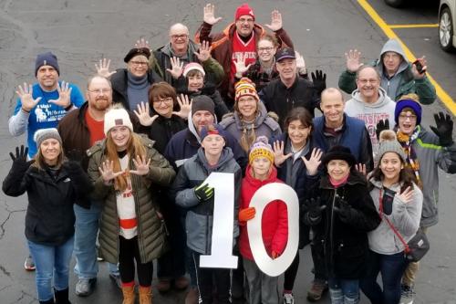 10th yr volunteers nov18 2018